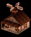 Istaria MMO - Woodworking Shop a buildable plot structure that is persistant in the game world